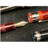 Image 4 : 2 FOUNTAIN PENS AND 1 PENCIL WITH VISCONTI CASE