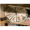 Image 2 : 2 STEP LADDER & WOOD WALL CLOCK