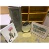 Image 1 : 3 PIECES OF ASSORTED FRAMED ARTWORK & FRAMED MIRROR