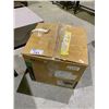Image 2 : BOX OF ASSORTED SPOOLS OF YARN & HALL TABLE