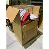 Image 1 : WARDROBE BOX OF ASSORTED BINDERS
