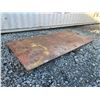 Image 1 : LARGE METAL PLATE 10' X 4' X 3/4"