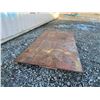 Image 2 : LARGE METAL PLATE 10' X 4' X 3/4"