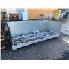 Image 2 : PORTABLE STAINLESS STEEL ITEM WITH ASSORTED CONTENTS 8' X 43"