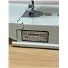 Image 7 : Vintage Singer 221K Featherweight White Sewing Machine with Carry Case as pictured