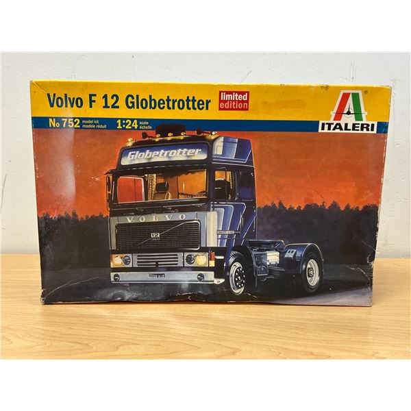 Italeri Volvo F12 Globetrotter 1:24 Model Kit - open box, looks complete, see photos