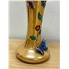 Image 2 : Vintage Noritake Hand Painted Floral Butterfly Vase - Approx: 6"