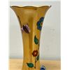Image 3 : Vintage Noritake Hand Painted Floral Butterfly Vase - Approx: 6"