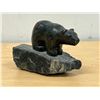 Image 4 : Polar Bear Stone Carving - Possibly soapstone - smaller 4.25" - see all photos