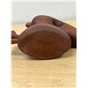 Image 8 : Unusual Abstract Wood Carving Sculpture - Approx: 7.5"W 5.5"T