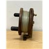 Image 4 : Vintage Wood / Brass Fishing Reel - lager approx; 6" Nice décor item,  see all photos