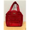 Image 1 : Red LUG Hand Tote Bag - Approx: 15x15x8" see all photos, some use