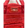 Image 2 : Red LUG Hand Tote Bag - Approx: 15x15x8" see all photos, some use