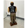 Image 7 : Butler / Waiter Floor Statue with Removeable Tray - Nice details - Approx: 38"T 13"W