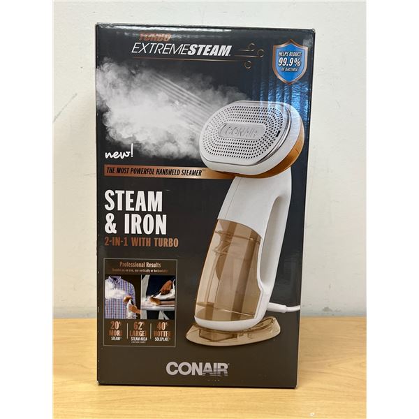 New Conair Steam & Iron Turbo Extreme Steam Handheld
