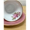 Image 2 : Aynsley Fine English Bone China Pink Rose Teacup & Saucer - very nice, see photos