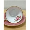 Image 3 : Aynsley Fine English Bone China Pink Rose Teacup & Saucer - very nice, see photos