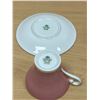Image 6 : Aynsley Fine English Bone China Pink Rose Teacup & Saucer - very nice, see photos