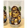 Image 3 : 2 Vintage Star Wars Chewbocca Drinking Glasses - Burger King Promo 5.5"