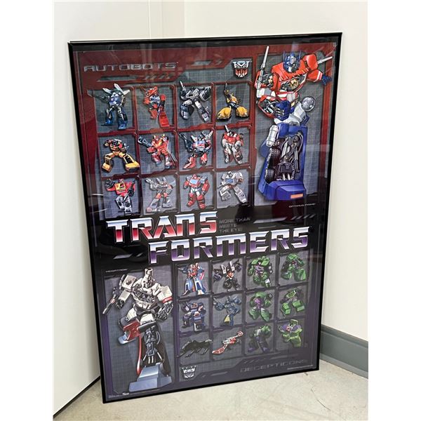 Transformers Framed Poster - Approx: 35.25x23"