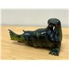 Image 2 : 2 Soapstone Carving as pictured - see all photos for condition - largest approx: 7"W 4"T