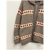 Image 2 : Vintage Wool Cowichan Sweater as pictured - approx: 9" across Shoulders 19" armpit to bottom