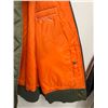 Image 8 : Green with Orange Interior Flight Jacket as pictured - 12" across Shoulders 13" armpit to bottom