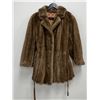 Image 1 : English Faux Fur Jacket as pictured - Approx: 16" across shoulders 20" armpit to bottom