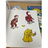 Image 10 : Lot of 6 Curious George, Star Wars, Cat, Mouse & Similar Paper Doll Books - Look new/unused