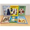Image 1 : Lot of 6 Curious George, Star Wars, Cat, Mouse & Similar Paper Doll Books - Look new/unused