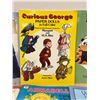 Image 2 : Lot of 6 Curious George, Star Wars, Cat, Mouse & Similar Paper Doll Books - Look new/unused