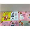 Image 4 : Lot of 15 mini Paper Doll Books as pictured - Look new/unused
