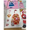 Image 7 : Lot of 15 mini Paper Doll Books as pictured - Look new/unused