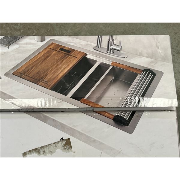 New Moorefield Francois Kitchen Sink / Workstation - see all photos for sizing and details