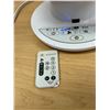 Image 3 : Woozoo Globe Multi-Directional Oscillating Fan w/remote - tested quickly, working 12"T