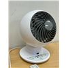 Image 4 : Woozoo Globe Multi-Directional Oscillating Fan w/remote - tested quickly, working 12"T