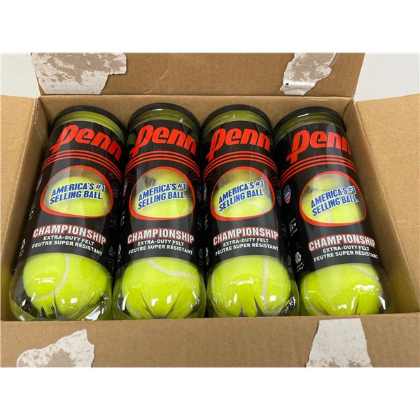 Case of New Penn Tennis Balls - 60 Balls - see all photos