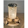 Image 8 : Vintage 1950s Econolite Forest Fire Motion Lamp as pictured - some warping to shade, see photos