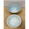 Image 5 : 2 Pyrex Crazy Daisy Spring Blossom Mixing Bowls - nice overall 1.5 & 2.5 Qt