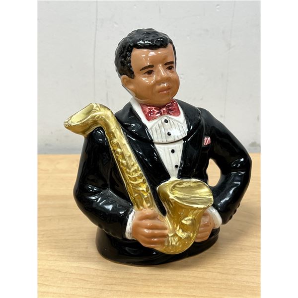 Fitz & Floyd Musician Teapot by Omnibus Sri Lanka - smaller approx: 6"T 5.25"W