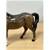 Image 3 : Beswick England Glossy Horse Figurine - Stocky Jogging Mare - Approx: 8.5"W 5.75"T