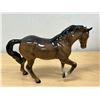 Image 4 : Beswick England Glossy Horse Figurine - Stocky Jogging Mare - Approx: 8.5"W 5.75"T
