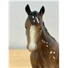 Image 6 : Beswick England Glossy Horse Figurine - Stocky Jogging Mare - Approx: 8.5"W 5.75"T