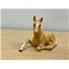 Image 2 : Beswick England Palomino Horse Figurine - Approx: 5"W 3.25"T