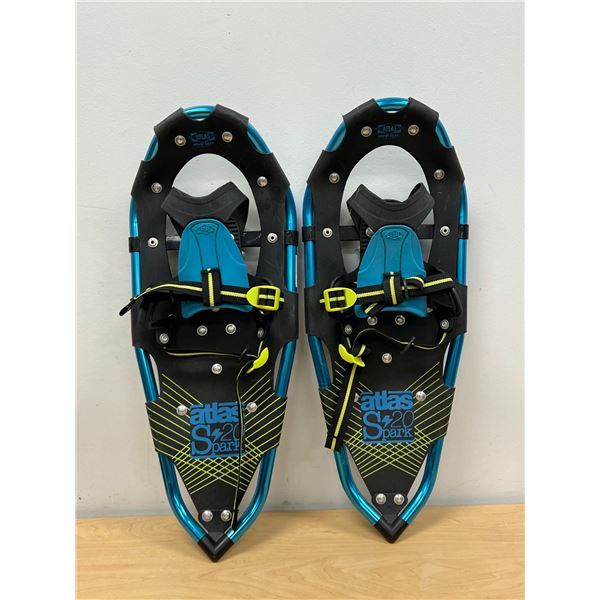 Atlas Spark 20" Aluminum Snowshoes as pictured - smaller approx: 20x8"