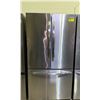 Image 1 : FRIGIDAIRE STAINLESS STEEL FRENCH DOOR FRIDGE, BOTTOM FREEZER WITH ICE