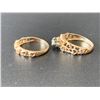 Image 2 : 14K LADIES ENGAGEMENT RING SET WITH DIAMOND (0.12CT) & 14K LADIES WEDDING RING (5.1G TOTAL)