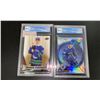 Image 1 : 2018-19 TRILOGY #03-EP ELIAS PETTERSSON ROOKIE PREMIER 523/599 CARD GCG GRADED 9.5 & 2018-19 UPPER