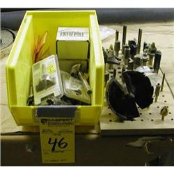 LOT OF SHAPING AND ROUTER BITS