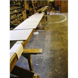 LOT WOOD HORSES AND PLANKS